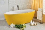sensuality wht freestanding solid surface bathtub RAL1021(web)